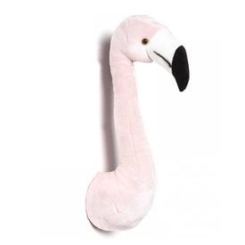 Wild & Soft Wild & Soft dierenkop flamingo
