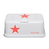 Funkybox billendoekjes bewaardoos wit met neon oranje ster
