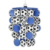 Kinderlamp voetbal blauw