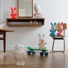 Kinderlamp konijn baby bunny neon rood