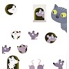 Nouvelles Images muursticker poes en muis