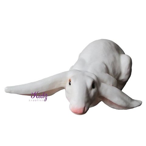 Figuurlamp konijn wit hangoor