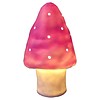 Figuurlamp paddenstoel roze