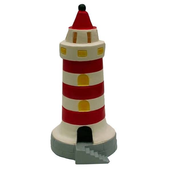 Heico figuurlampen Figuurlamp vuurtoren rood