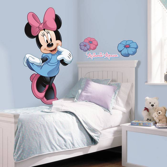Versnellen Vul in Waarschijnlijk Roommates Roommates muursticker Minnie Mouse XL | Kidzsupplies