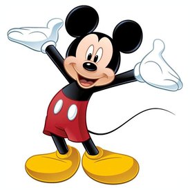 Roommates Roommates muursticker Mickey Mouse XL