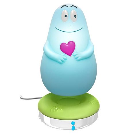 Pabobo Lumilove nachtlampje barbapapa blauw