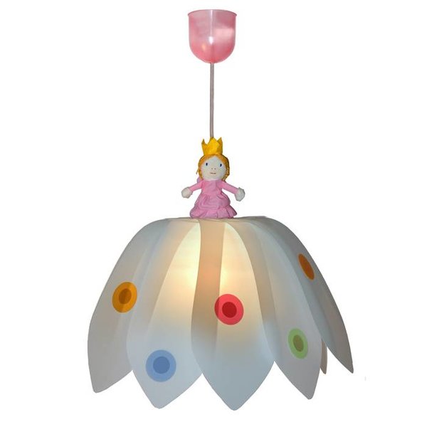 Waldi-Leuchten Kinderlamp bloem prinses