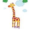 Nouvelles Images muursticker giraffe XXL