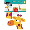 Nouvelles Images muursticker giraffe XXL