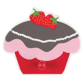 Kidslab Kidslab kinderkapstokje strawberry cake
