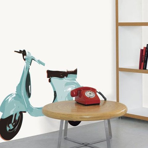 Nouvelles Images muursticker collector vespa