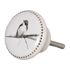 Deurknoppen en kastknopjes van porselein