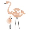 Lilipinso muursticker flamingo XL