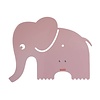 Roommate wandlamp olifant pastel roze