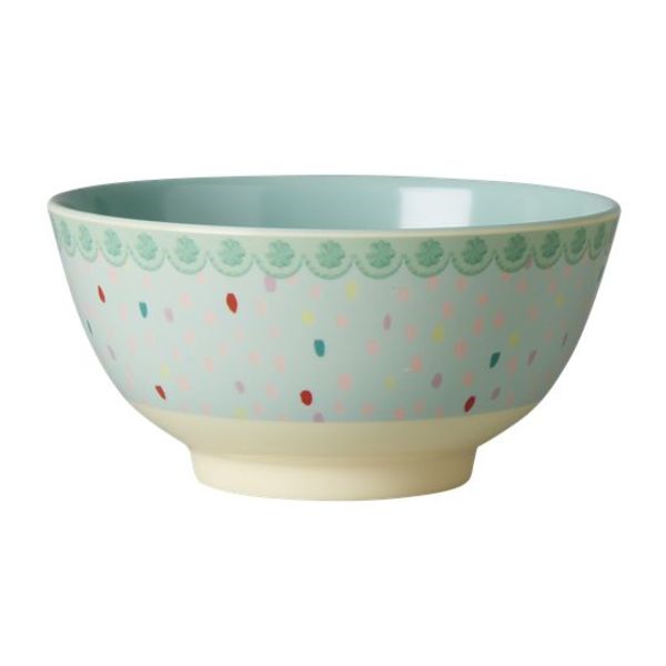 rice Denmark Rice melamine kom druppels raindot