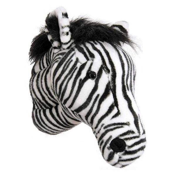 Wild & Soft Wild & Soft dierenkop zebra Daniel