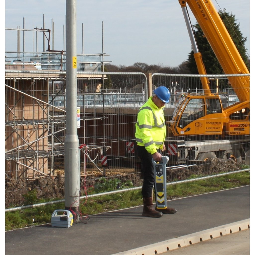 C.A.T4+ Kabeldetector met Diepte-Indicatie