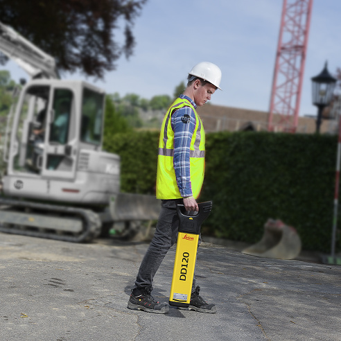 DD120 Kabeldetector met diepte indicatie