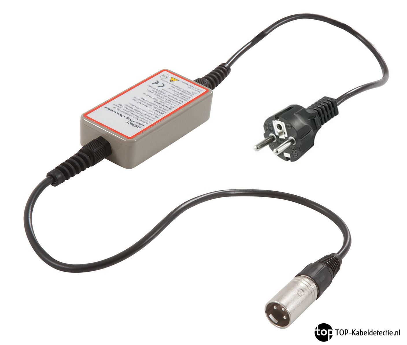 Lichtnetaanlsuiting voor Genny