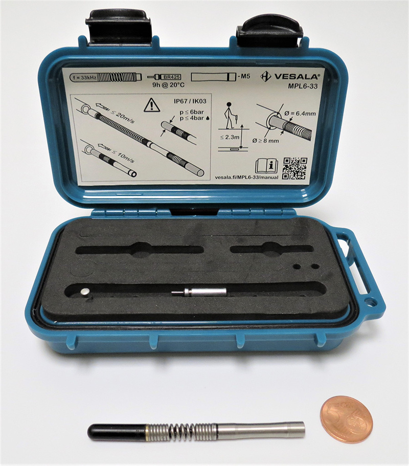 Microsonde MPL6-33kHz Ø 6,4MM - lengte 85mm