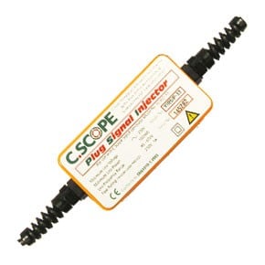 Lichtnetaanlsuiting voor signaalgenerator