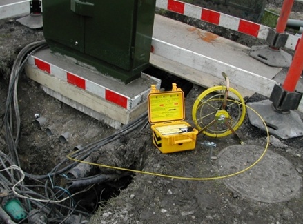 Trace Rod Trekveer haspel tot 80m met sonde