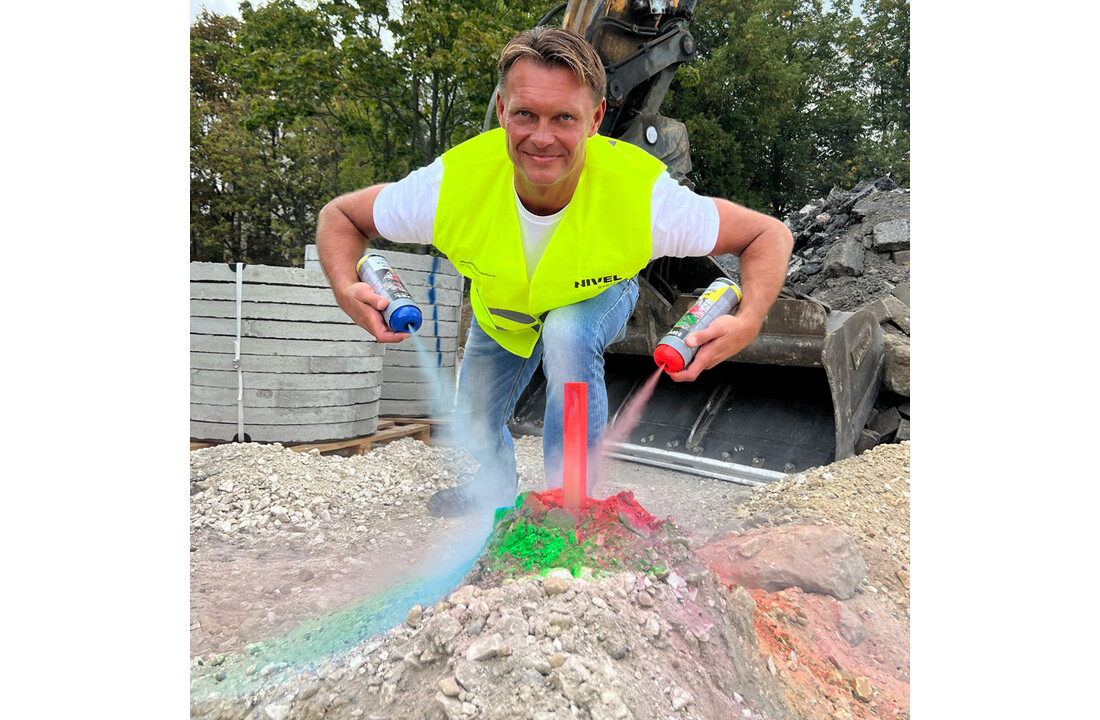 Mark Master Markeerspray Blauw