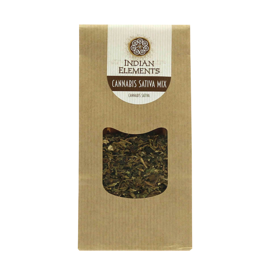Natuurlijk rookalternatief - Indian Elements Cannabis Sativa Mix verpakking