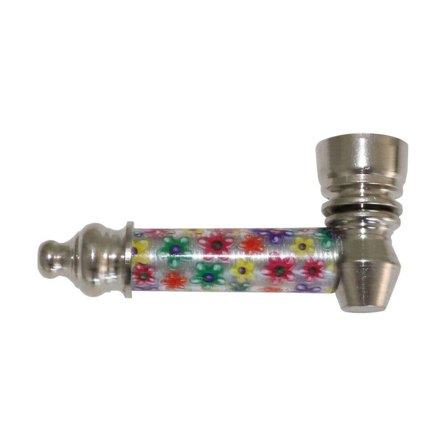 Metal weed pipe - flower sleeve - Novus Fumus