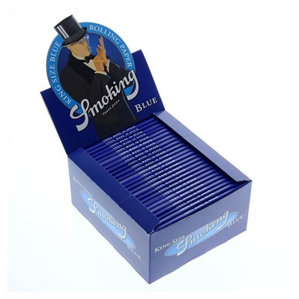 Cartine per Sigarette Smoking King Size Blau – k kiosk Tabakshop