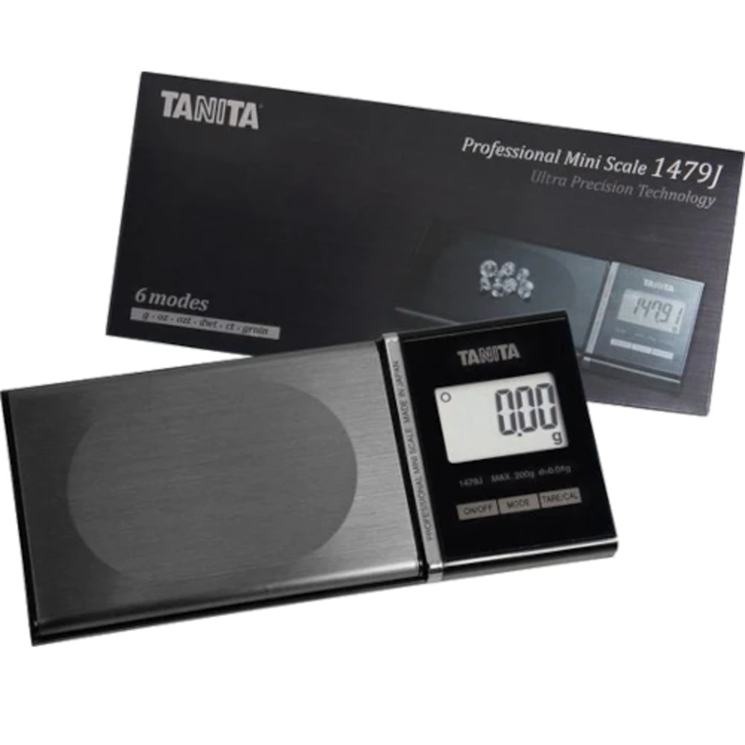 Voorwaardelijk Beperkingen duif Tanita 1479J2 Professional Pocket Scale (200 gram x 0.01gr) - Digitale  Weegschaal - Novus Fumus