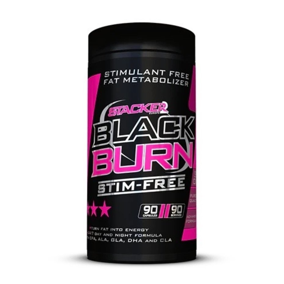 Stacker2 Black Burn STIMFree The Perfect Fat Burner Without