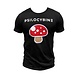 Novus Fumus T-shirt z nadrukiem psilocybina - Czarny Novus Fumus T-shirt z nadrukiem psilocybina - Czarny