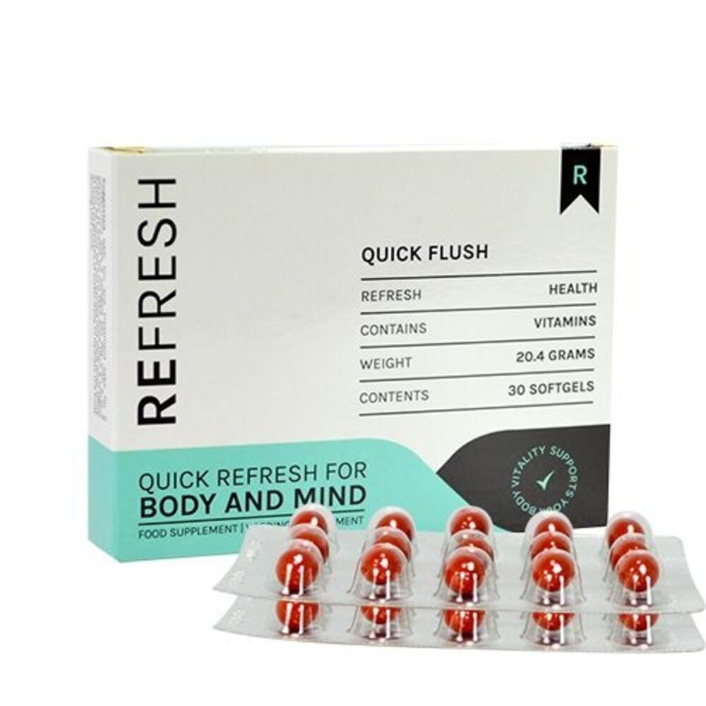 Refresh Quick Flush - Potente lavaggio vitaminico per corpo e mente - Novus  Fumus