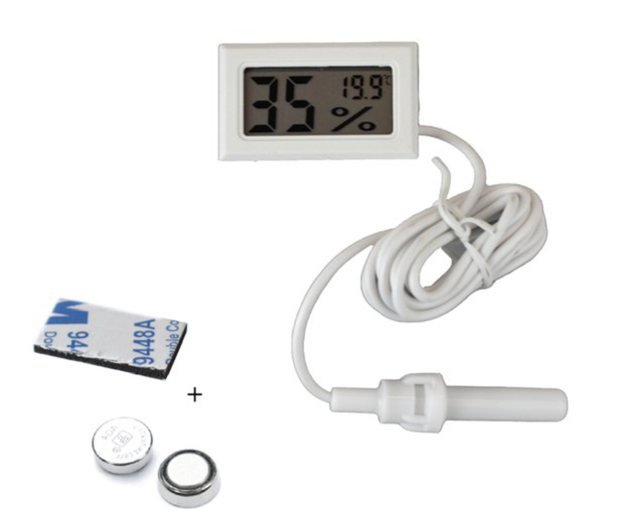 Thermomètre réfrigérateur LCD