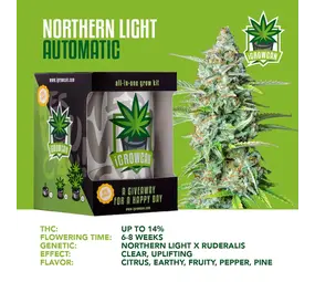 iGrowCan Luz del Norte Autofloreciente iGrowCan Luz del Norte Autofloreciente