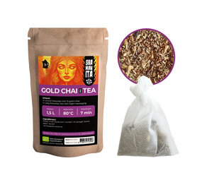 Shamanita Té Gold Chai BIO - 10 gramos Shamanita Té Gold Chai BIO - 10 gramos
