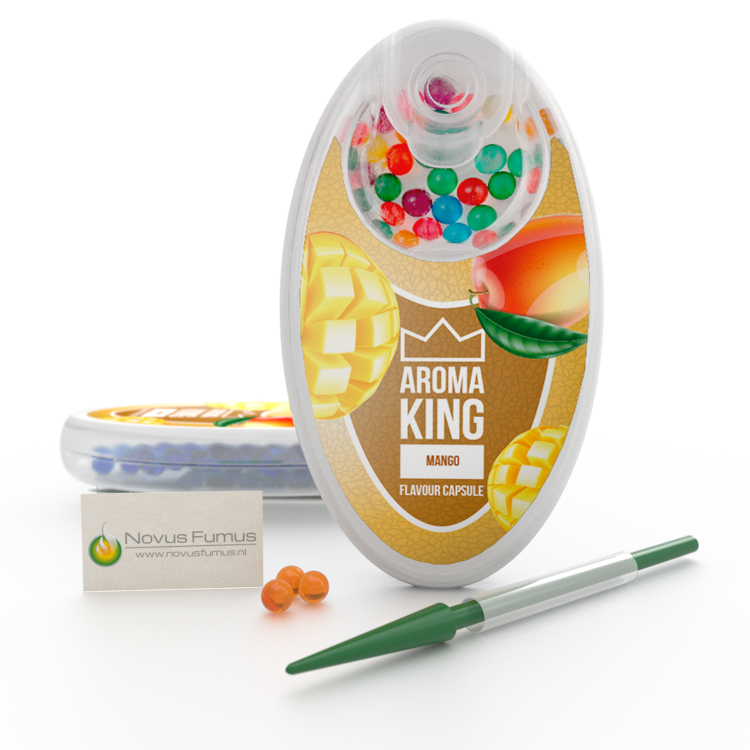 Aroma King Mango Click Capsules: Fruity Cigarette Flavor