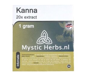 McMystic Extrait Kanna 20X - 1 gramme McMystic Extrait Kanna 20X - 1 gramme