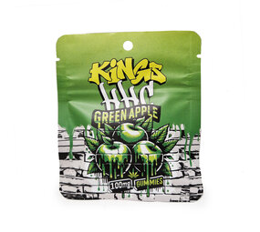 Kings HHC Bonbons gélifiés à la pomme verte HHC - 100mg Kings HHC Bonbons gélifiés à la pomme verte HHC - 100mg