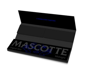 Mascotte Original Midnight Combi Slim Size – Weißes Zigarettenpapier Mascotte Original Midnight Combi Slim Size – Weißes Zigarettenpapier