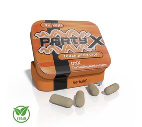 DNX Party Pills PartyX - 4 capsules DNX Party Pills PartyX - 4 capsules