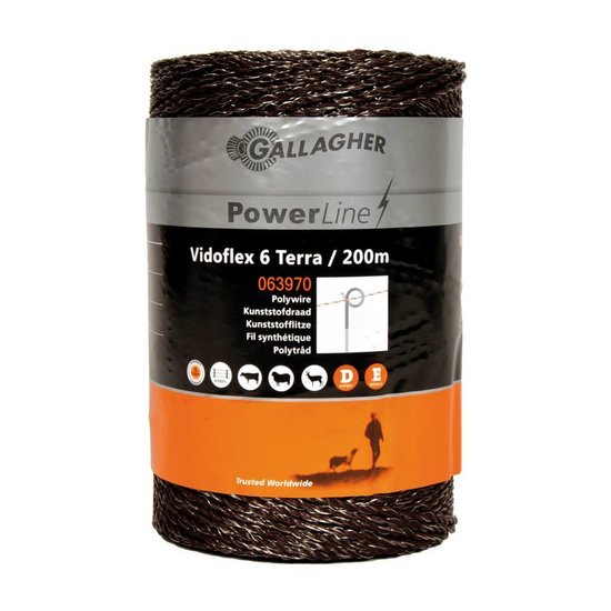 Gallagher Vidoflex 6 terra 200 m