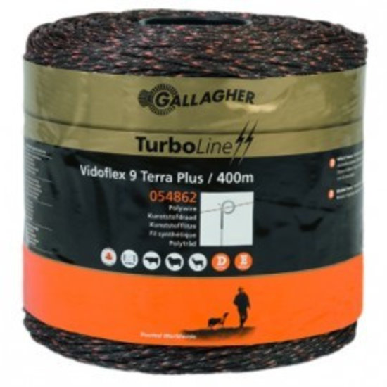 Gallagher Vidoflex 9 Turboline Plus terra 400 m
