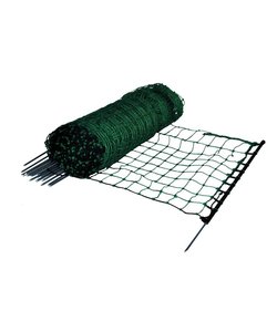 Hobbynet groen, enkele pen 65 cm