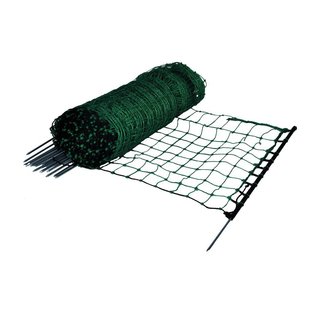 Hobbynet groen, enkele pen 65 cm