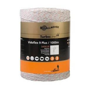 Vidoflex 9 TurboLine Plus wit 1000 m