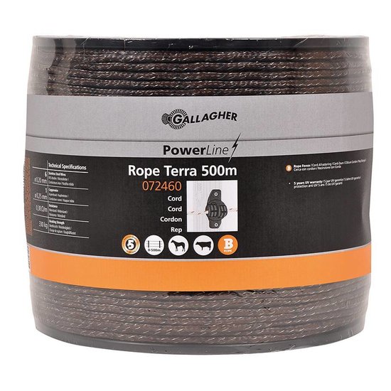 Gallagher PowerLine cord terra 500 m