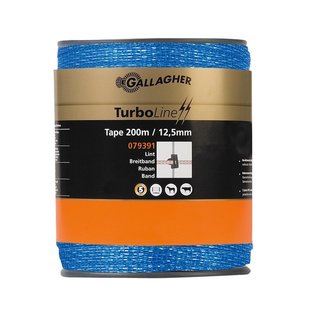 TurboLine lint 12,5 mm blauw 200 m